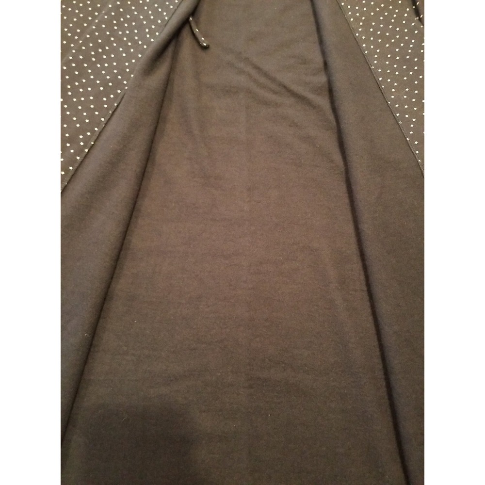 Vintage Ashley Taylor Women's L Blue Micro Star Snowflake Embroidered Robe - Picture 9 of 9